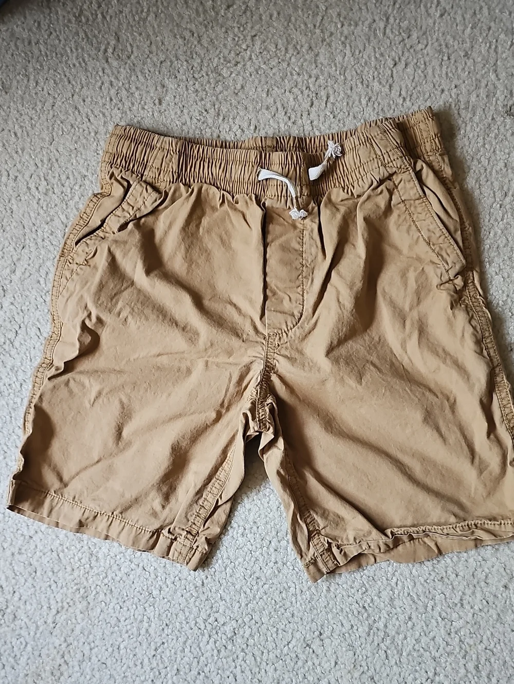 GAP Kids Tan Drawstring Casual Shorts